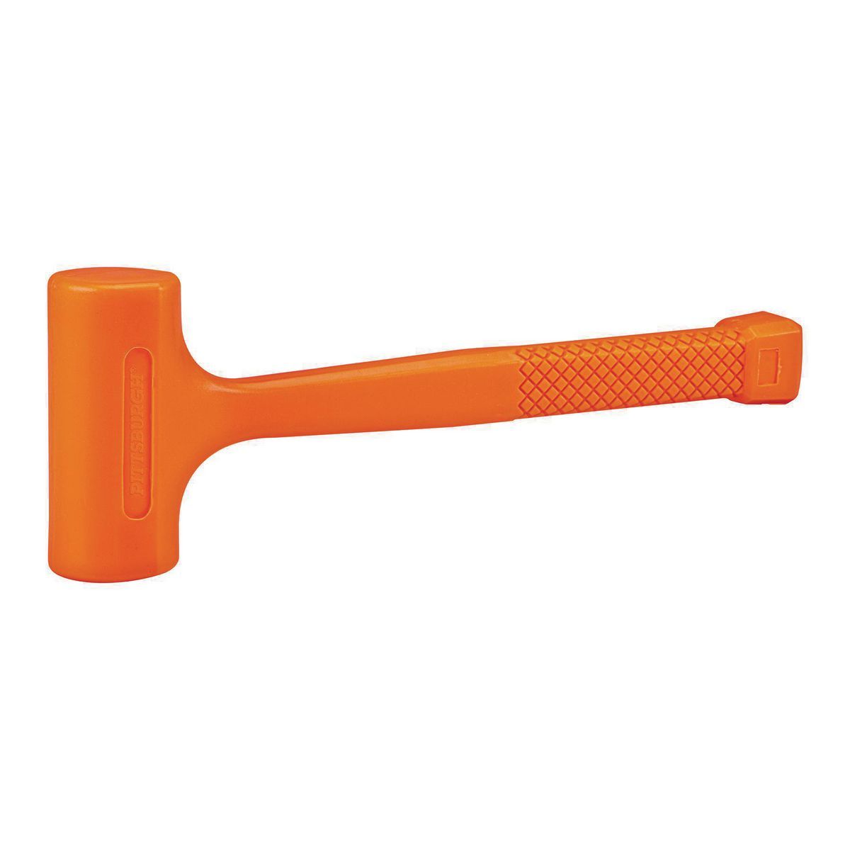PITTSBURGH 1 Lb. Neon Orange Dead Blow Hammer