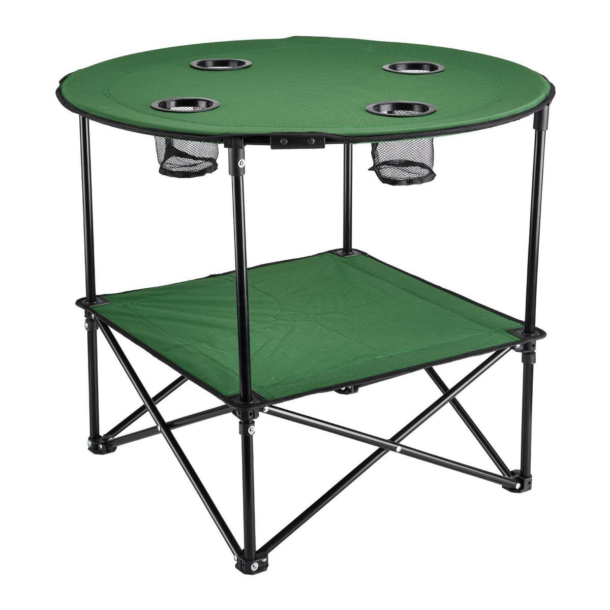 CREATIVE OUTDOOR Foldable Camping Table, Green