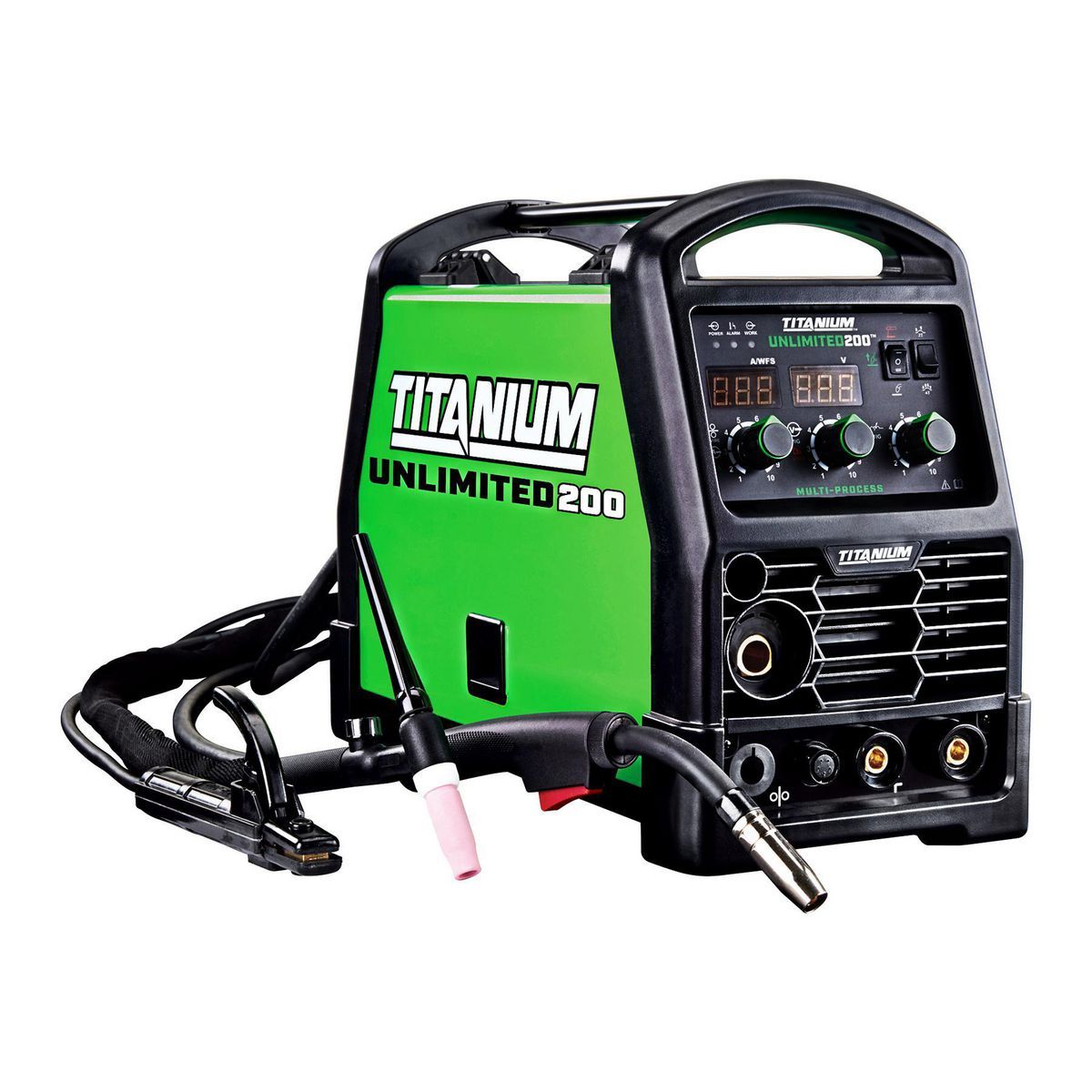 TITANIUM UNLIMITED 200 Professional Multiprocess Welder with 120/240V Input