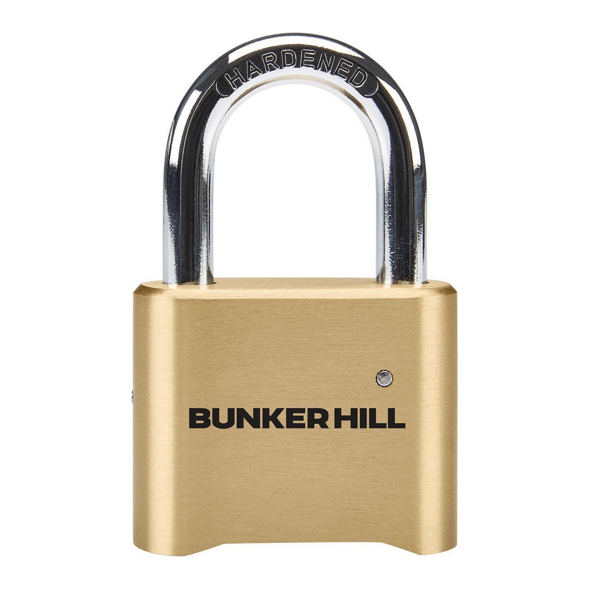 BUNKER HILL SECURITY 2 in. Solid Body Brass Combination Padlock