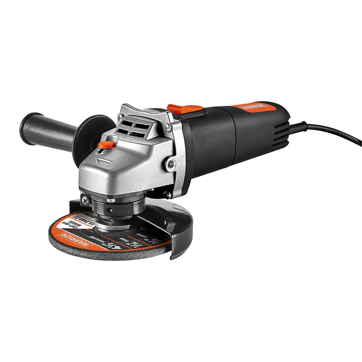 WARRIOR 4.3 Amp, 4-1/2 in.  Angle Grinder with Slide Switch