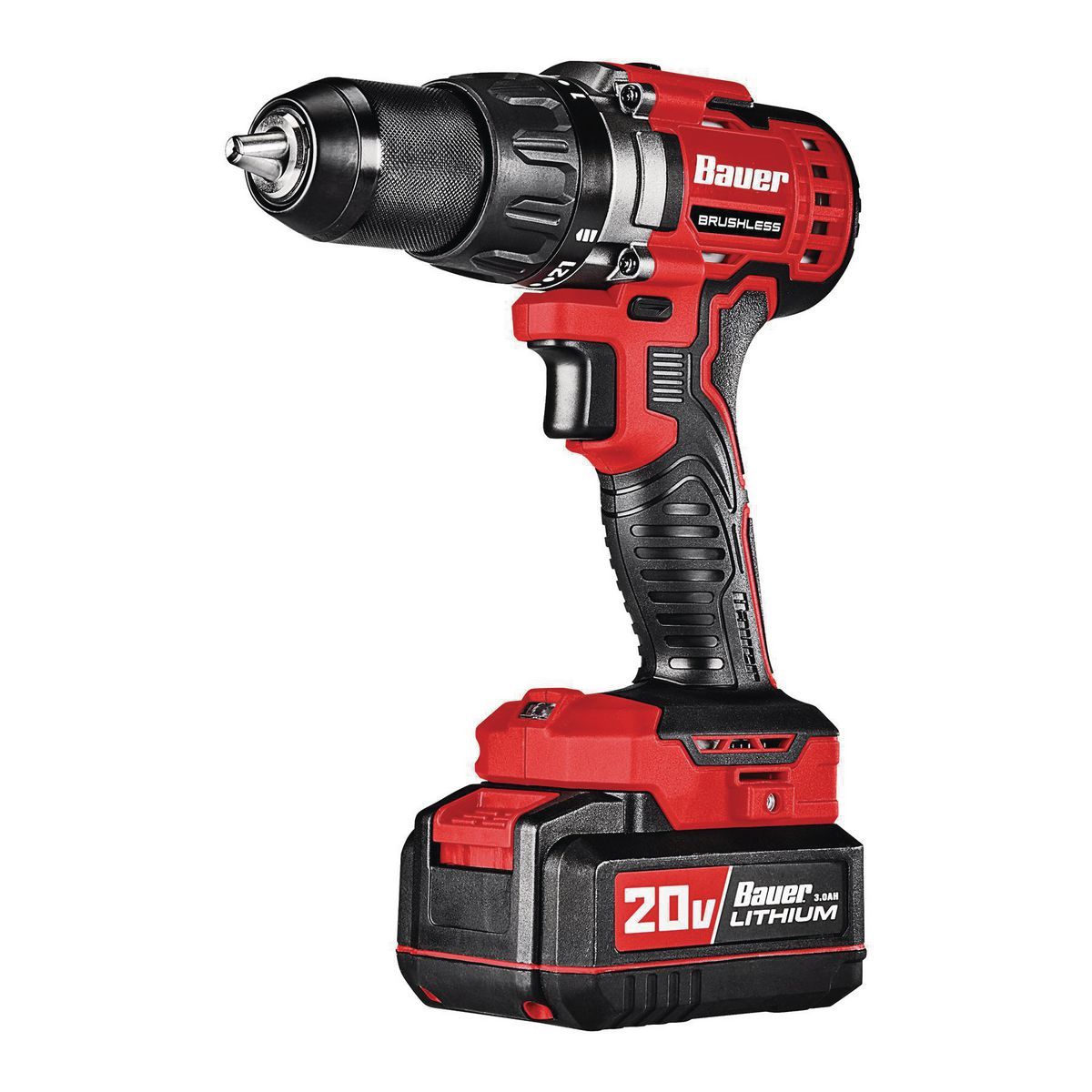 BAUER 20V Brushless Cordless 1/2 in. Drill/Driver - Tool Only