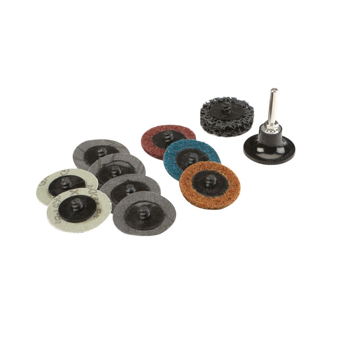 WARRIOR 2 in. Surface Conditioning Kit, 11 Piece