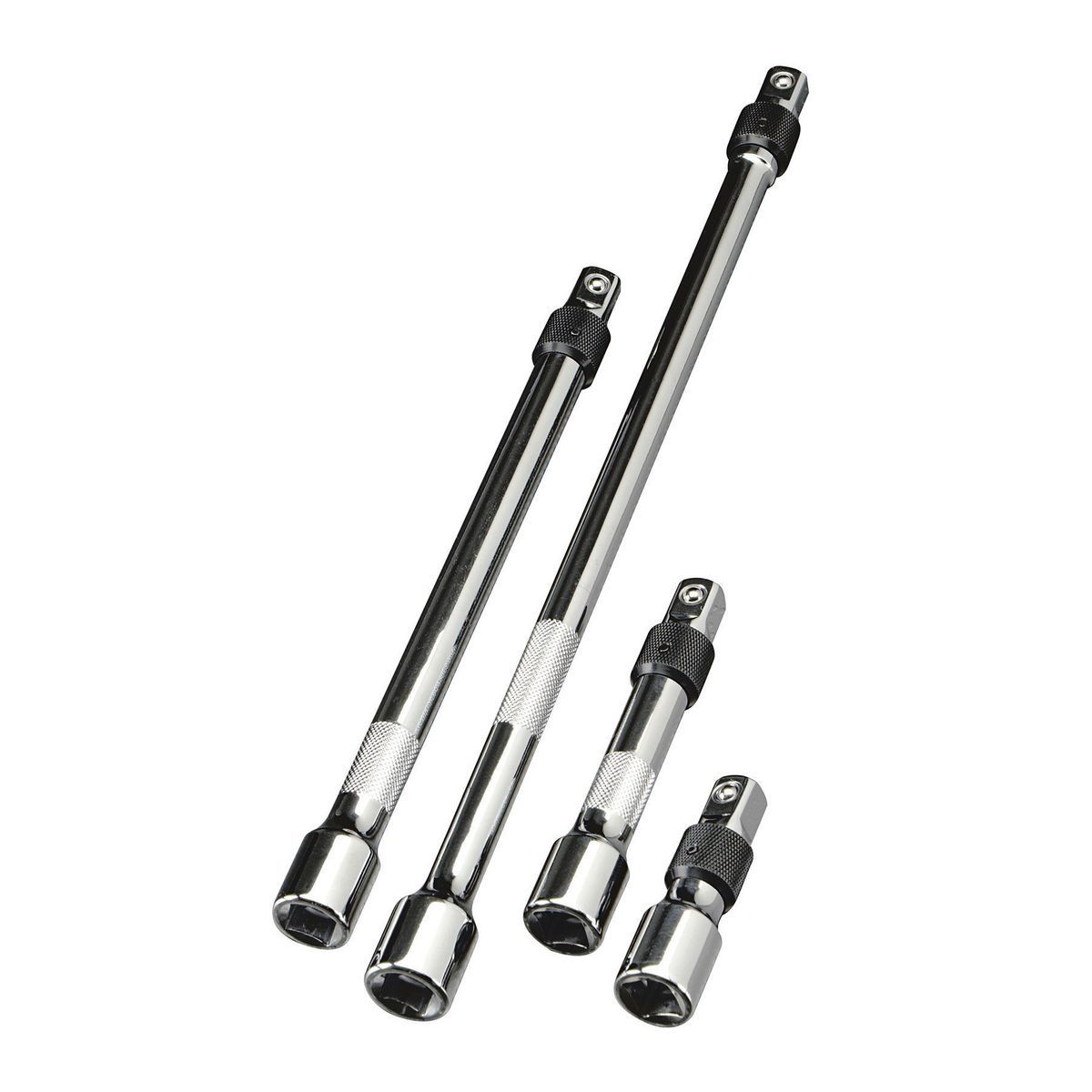 PITTSBURGH PRO 1/2 in. Drive Quick-Release Extension Bar Set, 4 Piece
