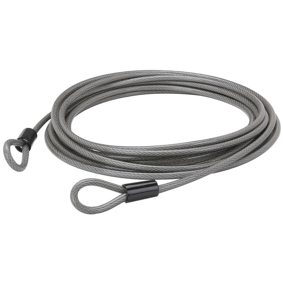 BUNKER HILL SECURITY 30 ft. x 3/8 in. Braided Steel Security Cable
