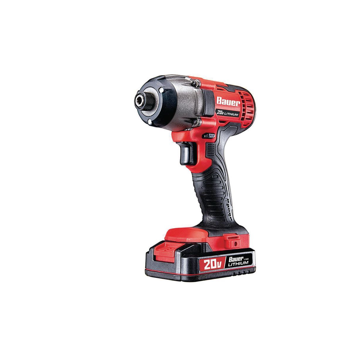 BAUER 20V Hypermax? Lithium  Hex Compact Impact Driver, Kit