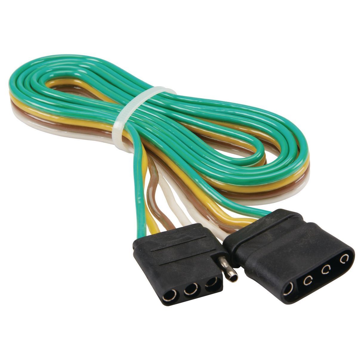 KENWAY Four-Way Trailer Wiring Connection Kit, 5 ft.