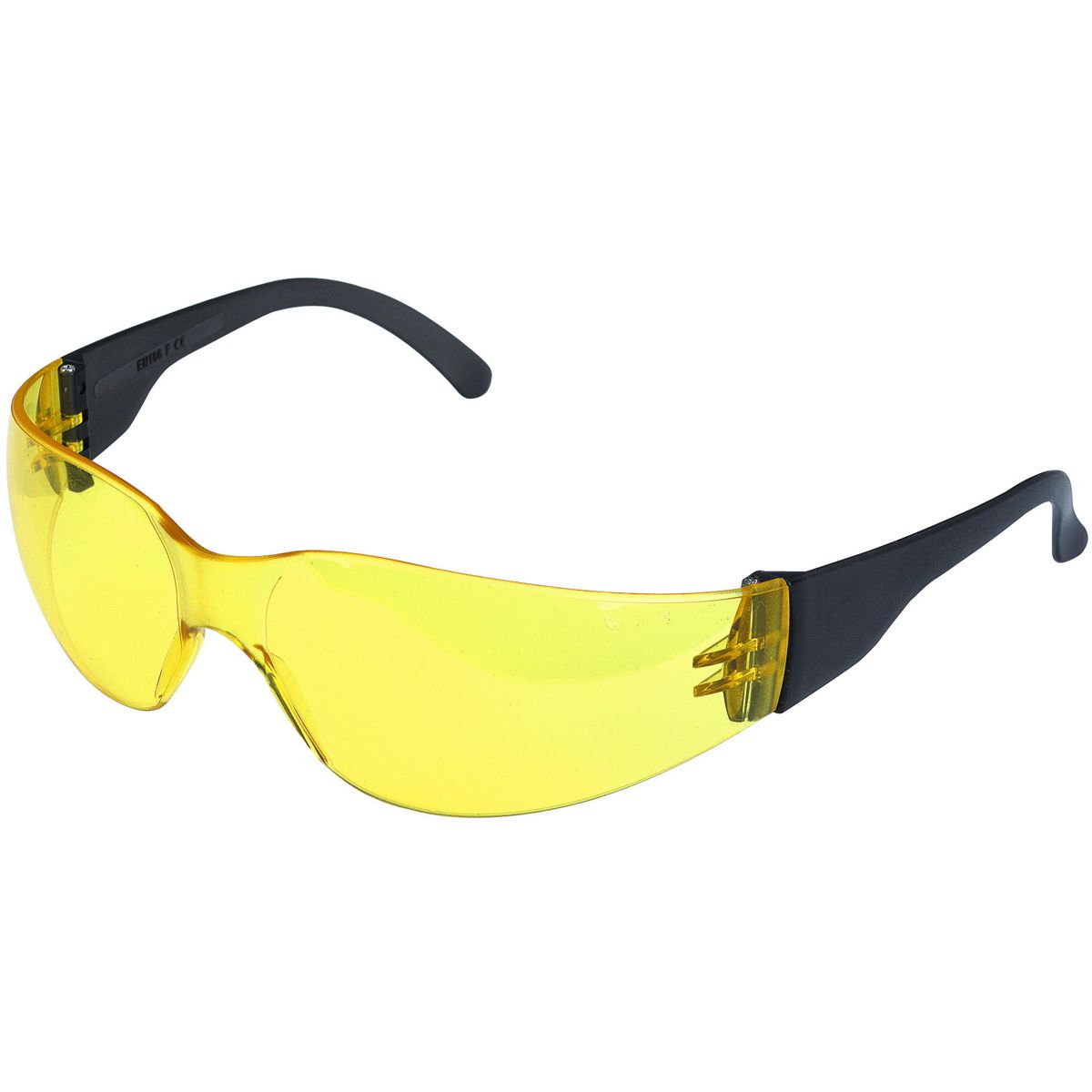 WESTERN SAFETY Tinted Yellow Lens Safety Glasses