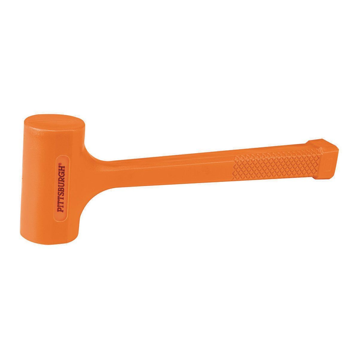 PITTSBURGH 4 lb. Neon Orange Dead Blow Hammer