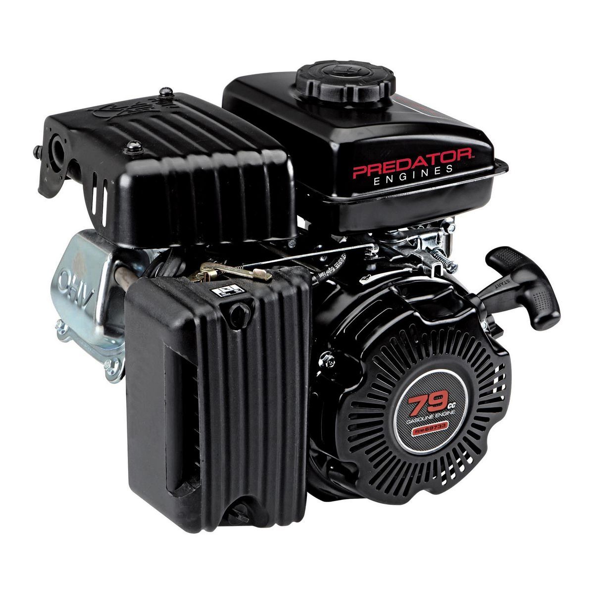 PREDATOR 3 HP (79cc) OHV Horizontal Shaft Gas Engine, EPA