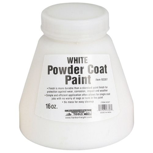 SEC 16 Oz. Powder Coat Paint, White