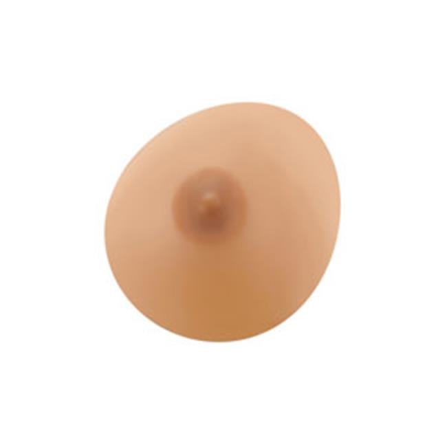 Classique 507 Oval Post Lumpectomy Silicone Breast Form, Beige - Size 4