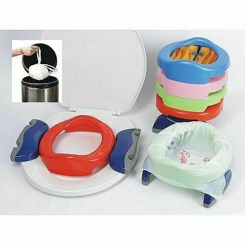 Portable Potty, Baby Child Potty Chair Foldable Toilet Seat for Travel Child Potty Training