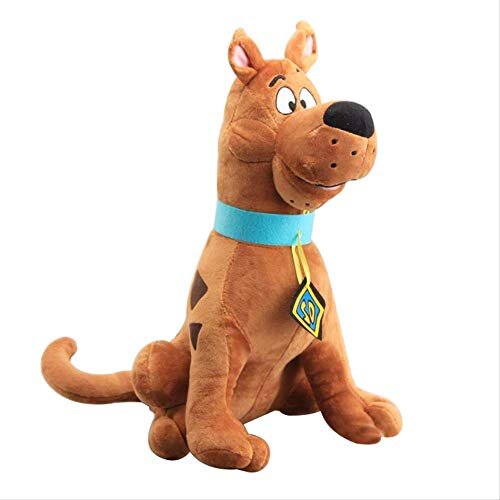 imahou 35cm Plush Toy Soft Cute Scooby-Doo Great Dane Scooby Doo Dog Cute Dolls Stuffed Animal New (35cm)