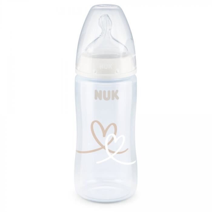 NUK FC+ bottle set - Temperature Control - 3 bottles + 2 teats