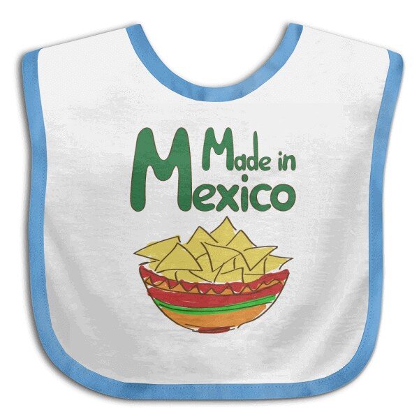 Mexico Corn Food Snack Mexican Baby Bandana Drool Teething Bibs