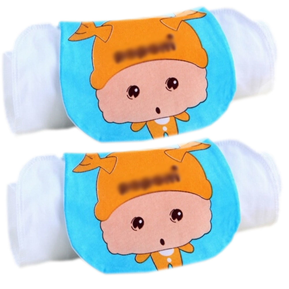 Lovely [Pisces] Cotton Gauze Towel Wipe Sweat Absorbent Cloth Mat Towels 2 Pcs