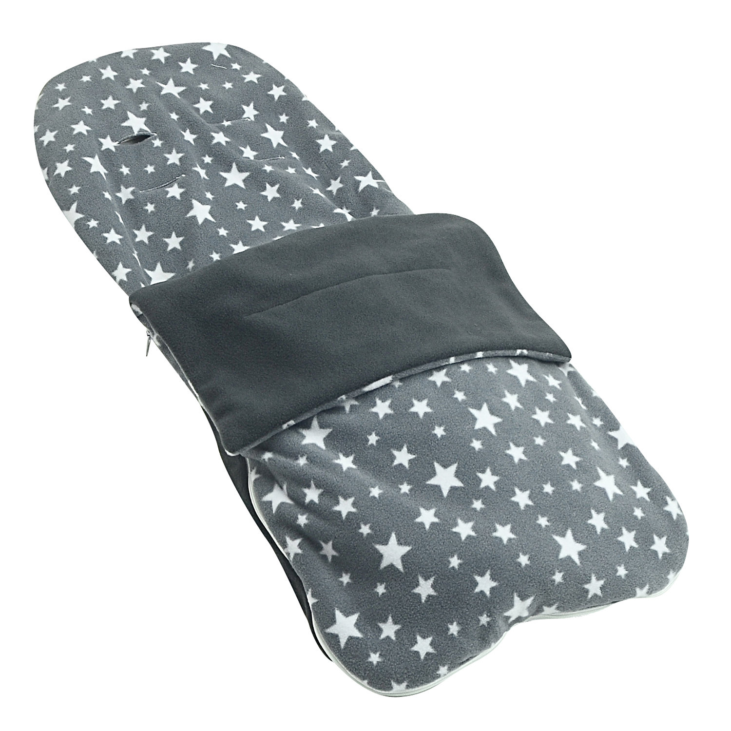 Snuggle Summer Footmuff Compatible With Mountain Buggy Stroller Buggy Pram - Grey Star