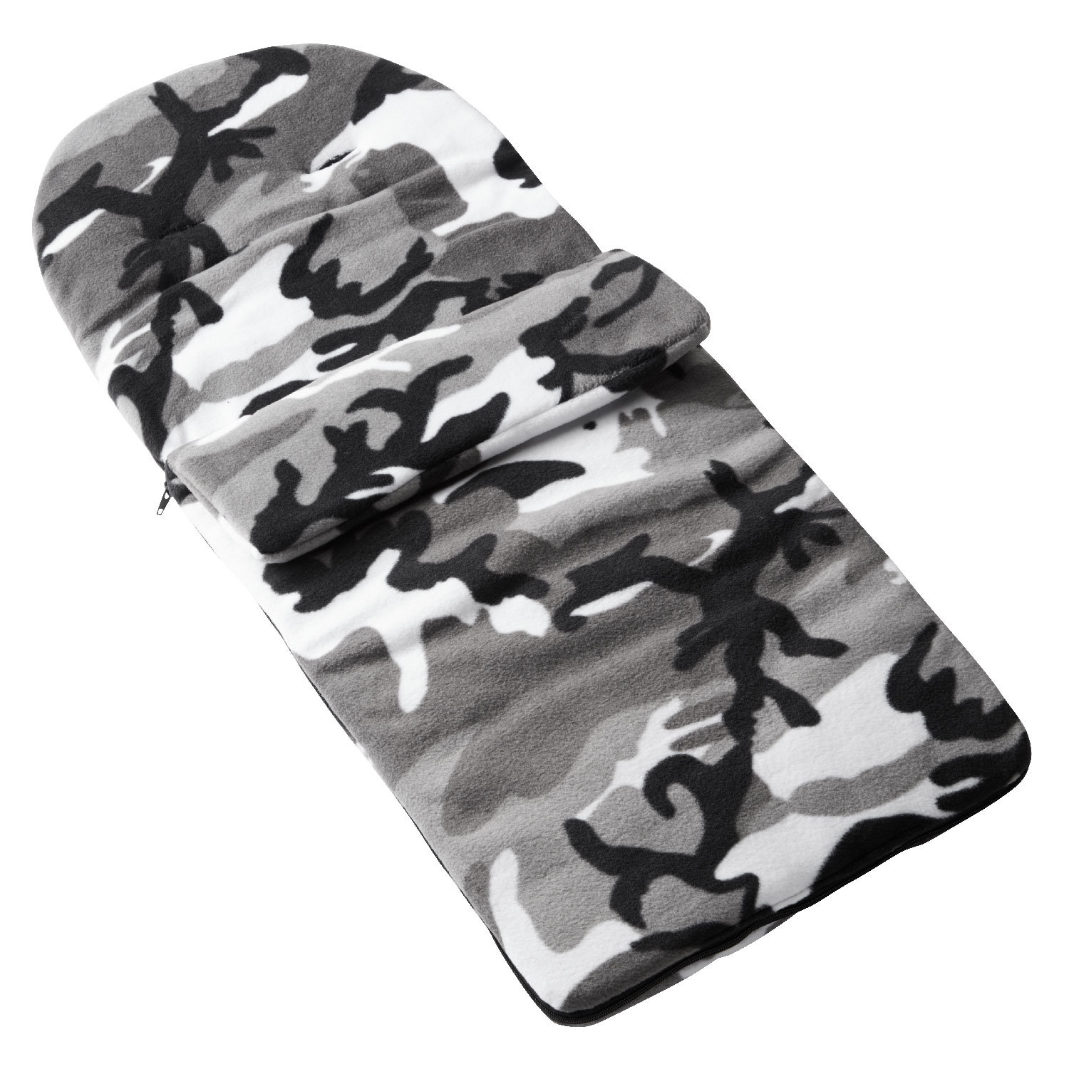Fleece Footmuff Compatible With Maxi Cosi Mura 3 - Grey Camouflage