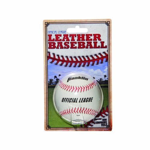 Franklin Sports Official League Leather Baseball