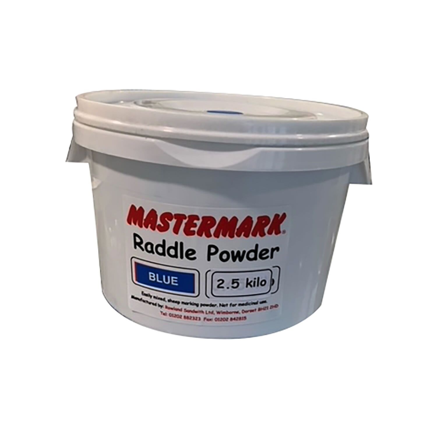 Mastermark Raddle Powder - Blue X 2.5 Kg [RP502BEL]