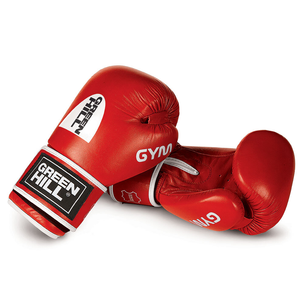 GREEN HILL LEATHER BOXING GLOVES GYM