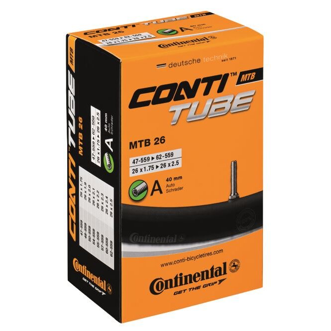 Continental: MTB Inner Tubes - PRESTA - 27.5X2.3