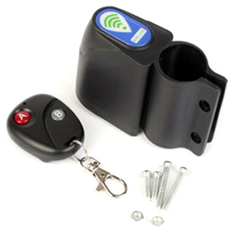 Wireless Alarm Lock Bicycle Bike Security System Anti Theft With Remote Control