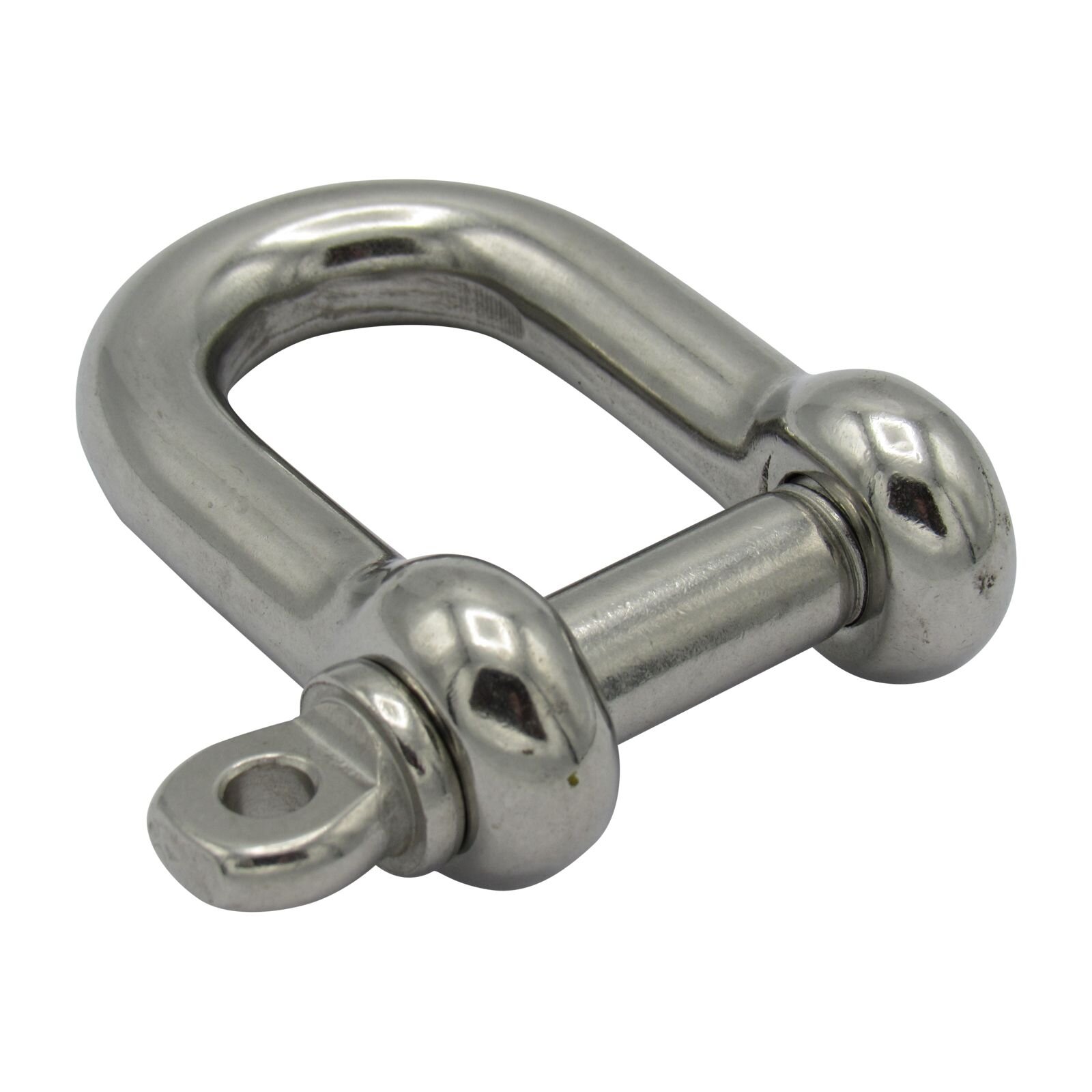 Stainless Steel D Shackle with Screw Collar Pin 8MM (SS Dee 316)