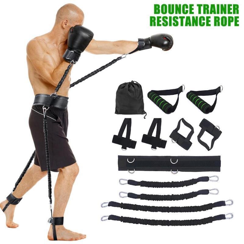 140lbs Resistance Band Boxing Endurance Agility Pull Rope