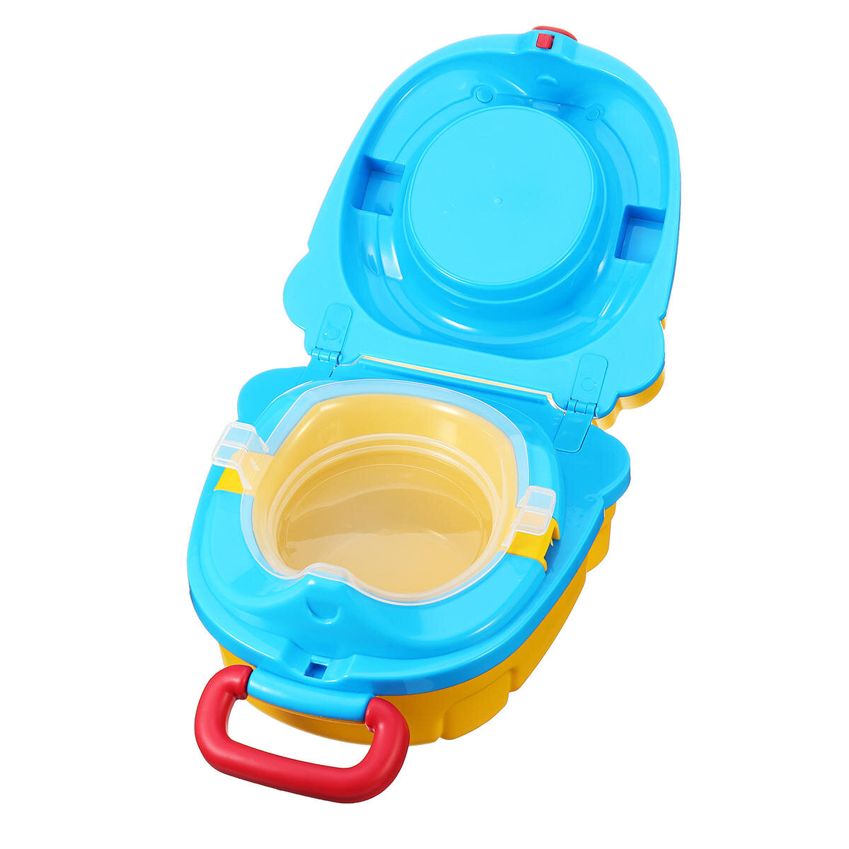Outdoor Travel Portable  Kids Children Baby Toddler Toilet Urinal Training Potty Trainer Seat YELLOW