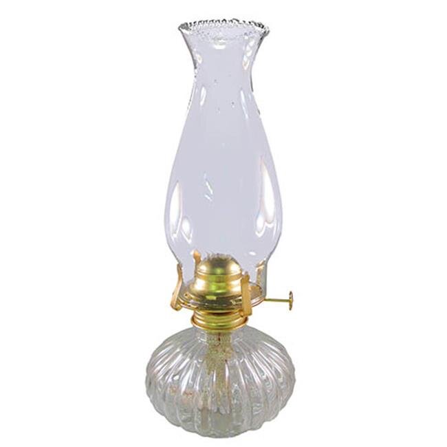 Glo Brite L397CL Ellipse Glass Oil Lamp
