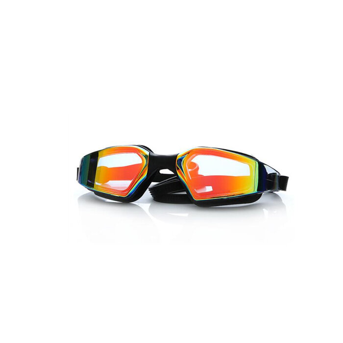 Swim Goggles Adult Waterproof Anti-Fog UV Protect Swimming Diving Glasses W/ Box BLUE COLOR