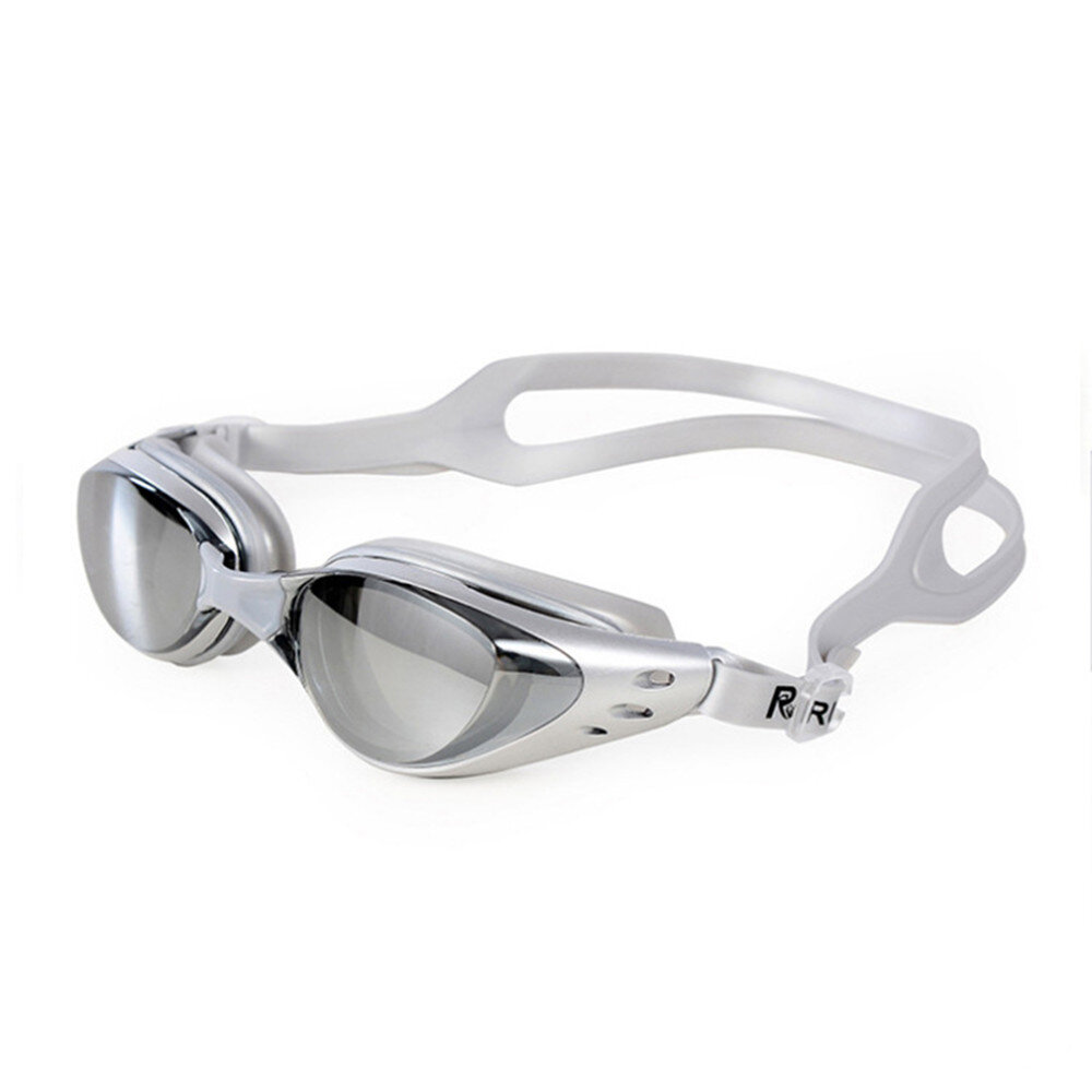 Professional Swimming Goggles Anti-Fog UV Adjustable Plating Men Women Waterproof Silicone Glasses Adult Eyewear