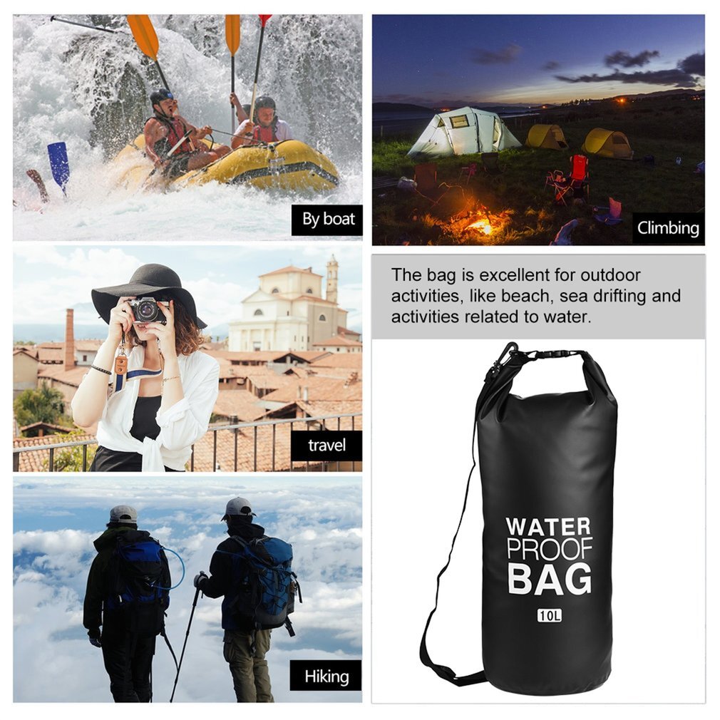 Waterproof Bags Travel Drift Waterproof Organizer Bucket Bag Single Shoulder