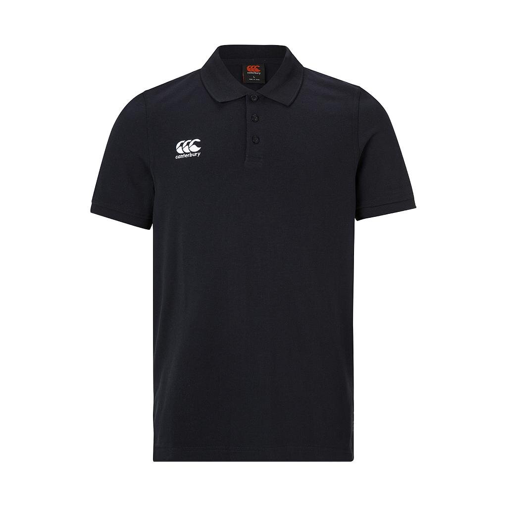 Canterbury Waimak Polo Shirt Black - Medium