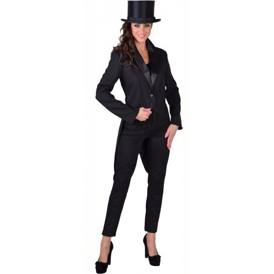 slip jacket Cabaret ladies polyester black size XS