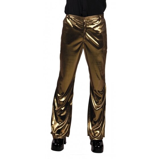 Disc trousers gold size M / L