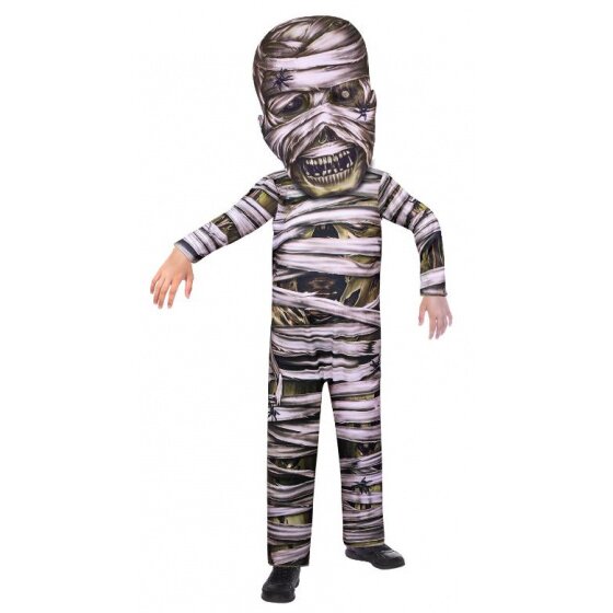 children's costume mummy junior polyester white/brown size 8-10 years