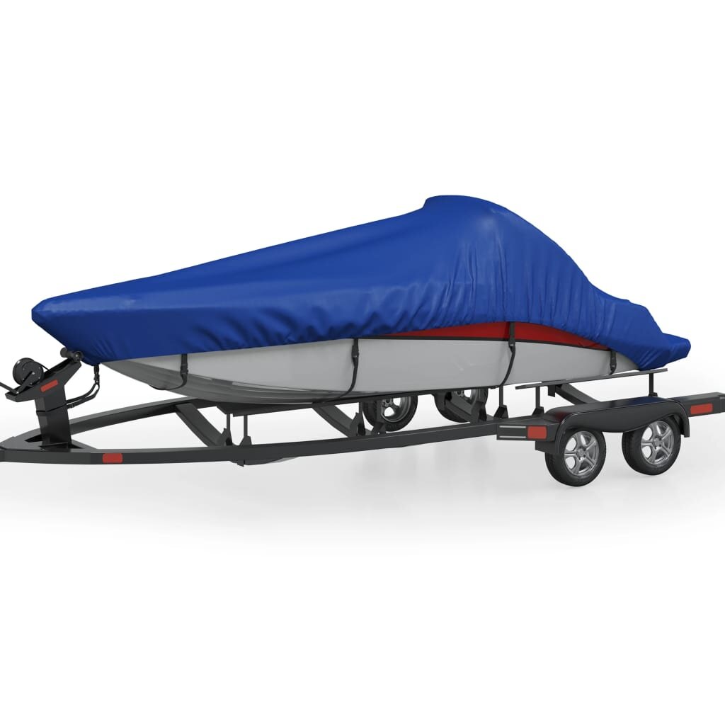 vidaXL Boat Cover Blue 710x304 cm Boat Canopy Storage Cover Waterproof UV Rays