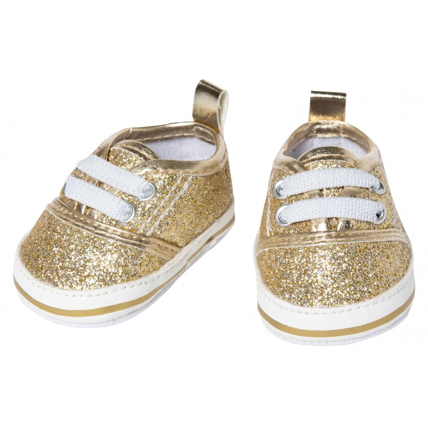 Doll'S Shoes Junior 38-45 Cm Gold/White