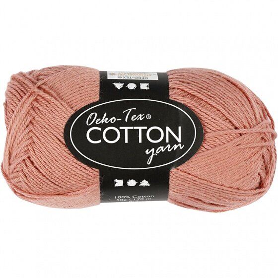 Cotton Yarn Old Pink 170 Meters