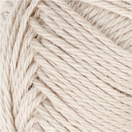 Cotton Yarn Beige 170 Metres
