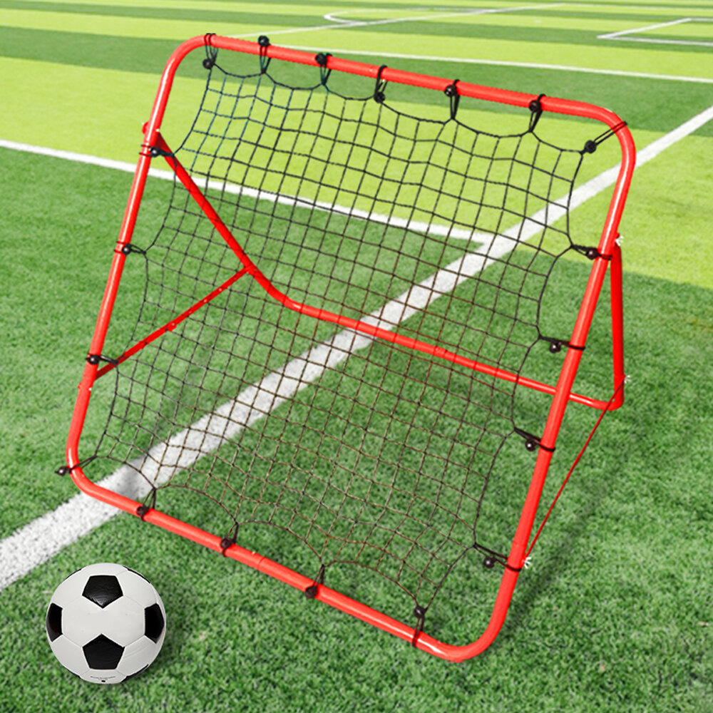 Kids Rebounder Net Ball Kickback Soccer Goal Football Net Training