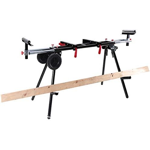 Excel Mitre Saw Stand Folding & Adjustable Legs with Wheels