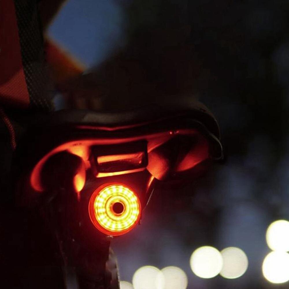 Leadbike Bicycle Smart Brake Induction Tail Light Usb Charging 1