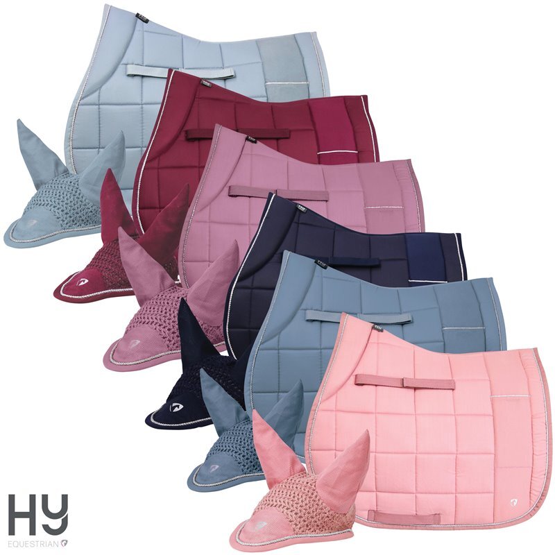 Hy Equestrian Synergy Saddle Pad and Fly Veil Set