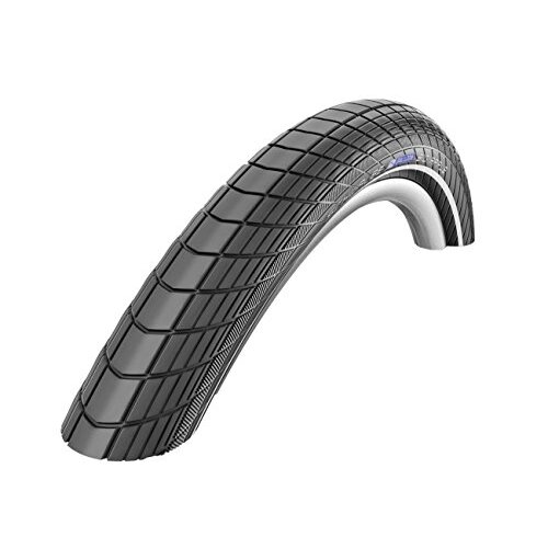 Schwalbe Unisex's Big Apple K-Guard, TwinSkin Tyres, Black, 50-622, 11100429.01V