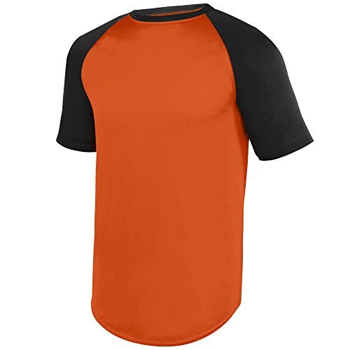 Augusta Sportswear Mens 2XL 1508, Orange/Black, XX-Large