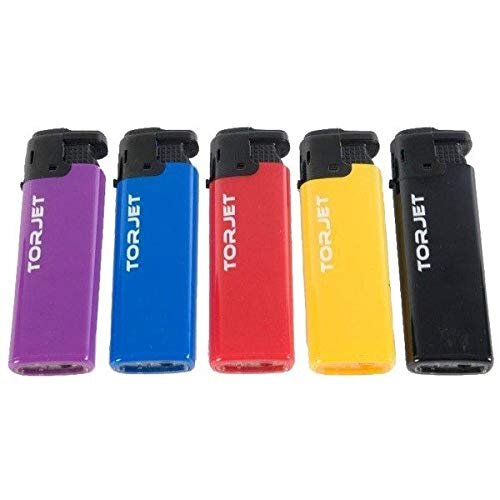 Torjet 5 x Jet flame windproof Lighters Child resistant by 1st choice